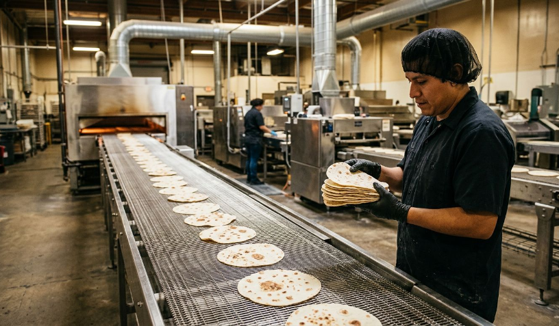 Tortilla manufacturers combine calcium propionate with other preservation strategies to maintain product quality throughout storage and distribution.